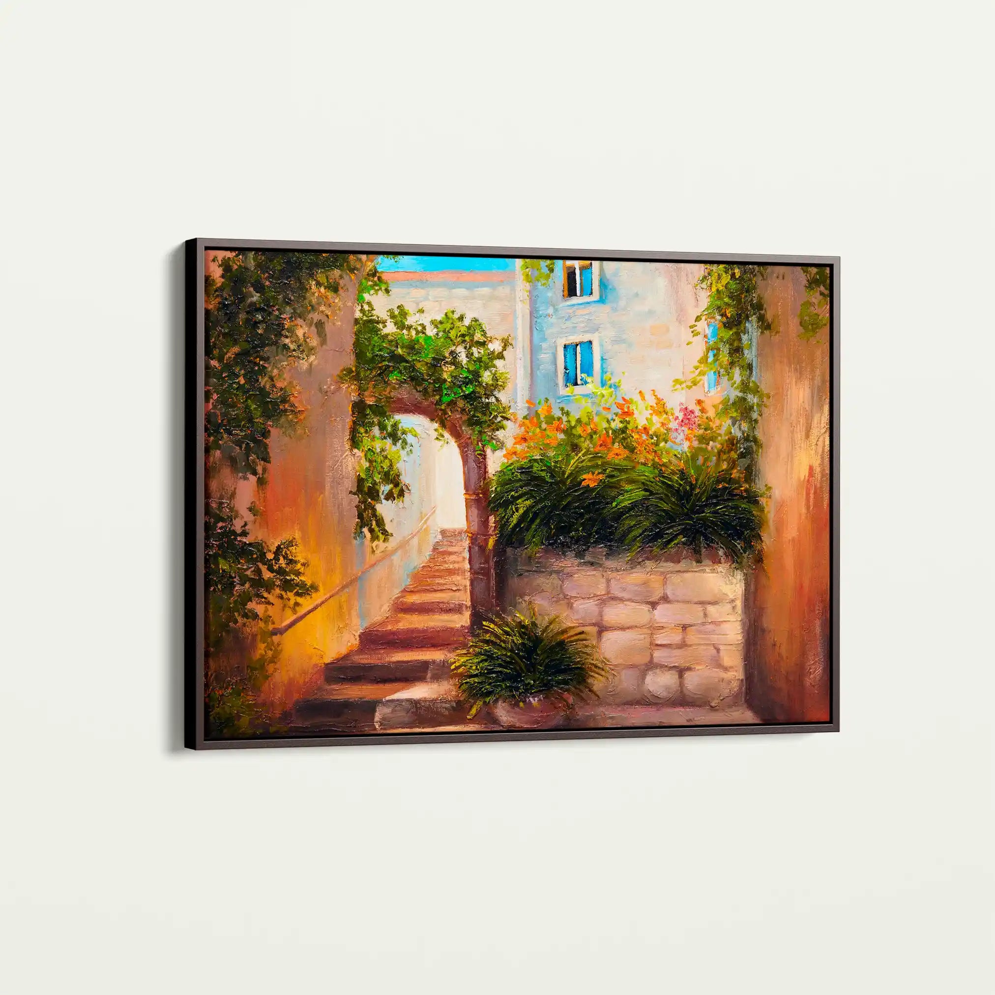 Landscape 147 Canvas Art 90 x 60 cm / Stretched on hidden frame