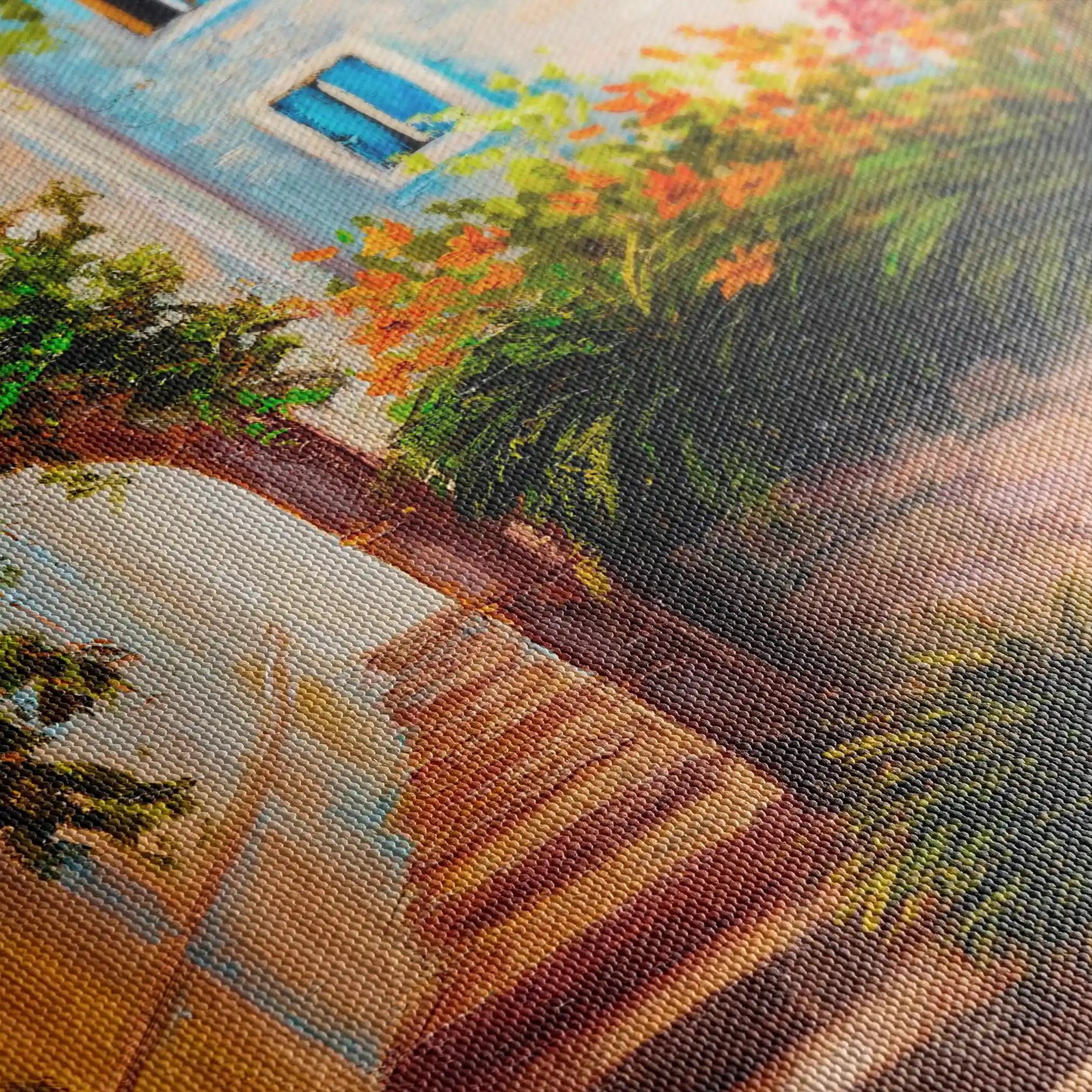 Landscape 147 Canvas Art 90 x 60 cm / Stretched on hidden frame