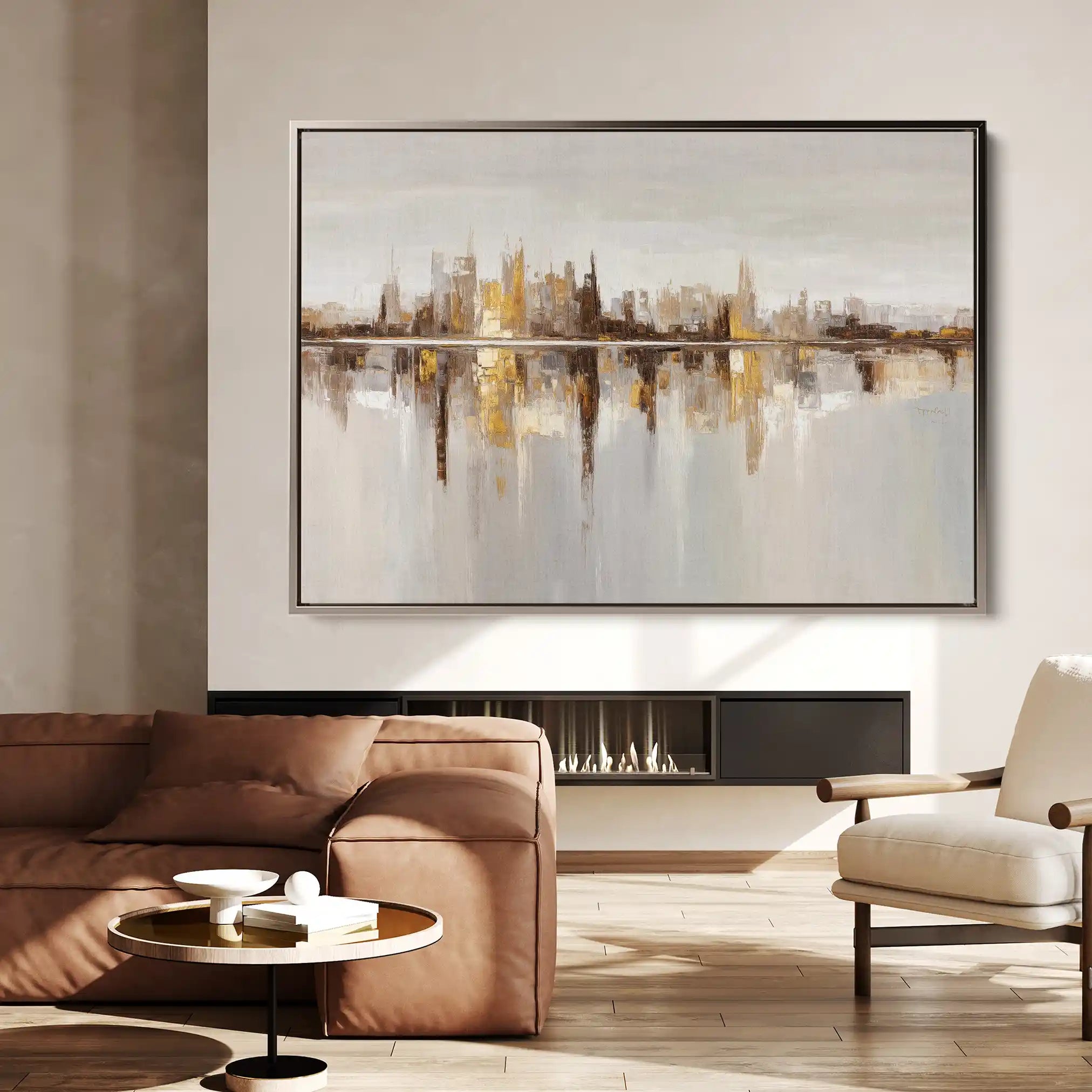 Abstract 1471 Canvas Art 60 x 40 cm / Stretched on hidden frame