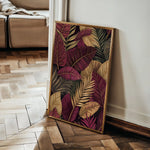 Floral Canvas Wall Art WAD1473-F 90 x 60 cm / Stretched on hidden frame