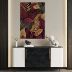 Floral Canvas Wall Art WAD1473-F 90 x 60 cm / Stretched on hidden frame