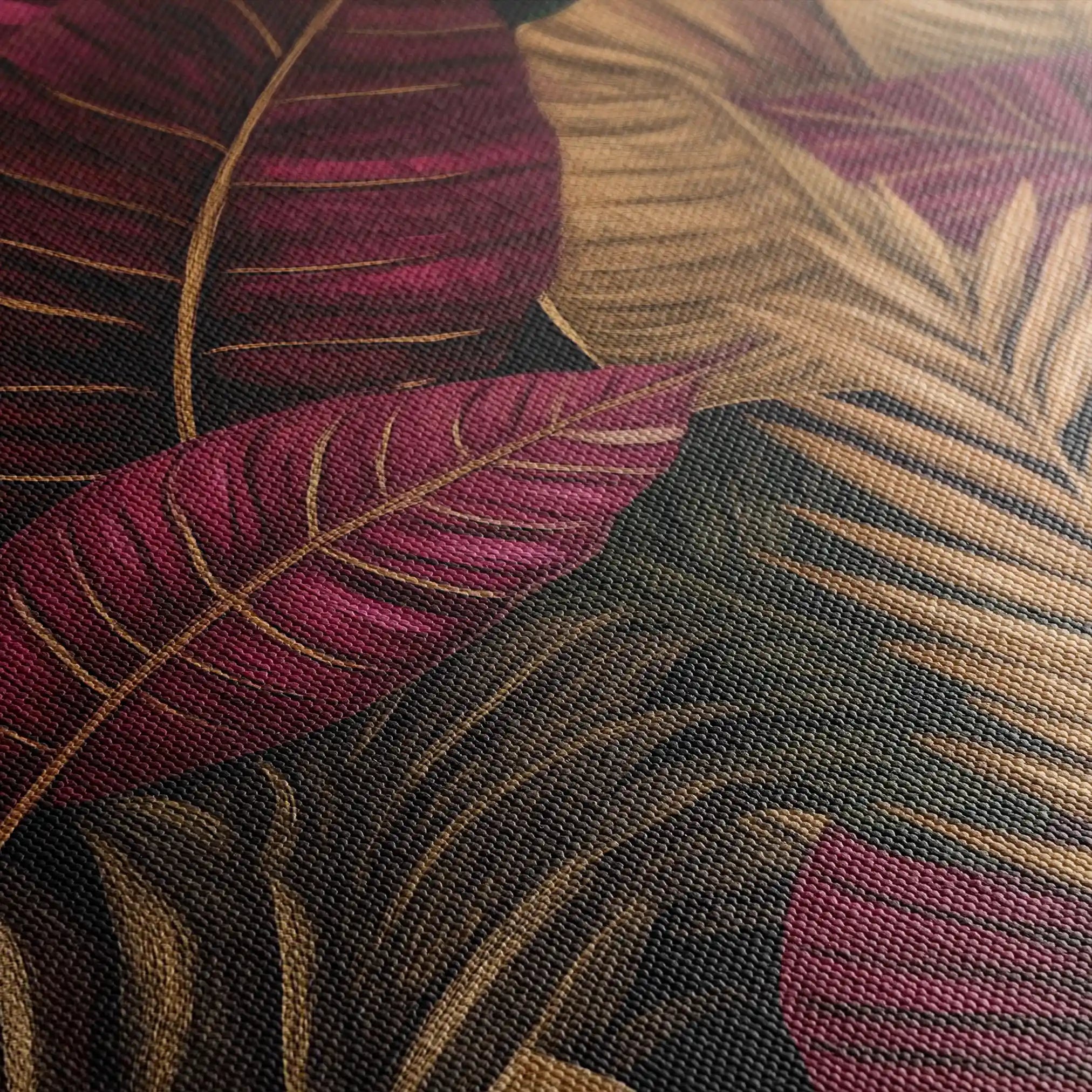 Floral Canvas Wall Art WAD1473-F 90 x 60 cm / Stretched on hidden frame