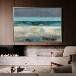 Abstract 1474 Canvas Art 60 x 40 cm / Stretched on hidden frame