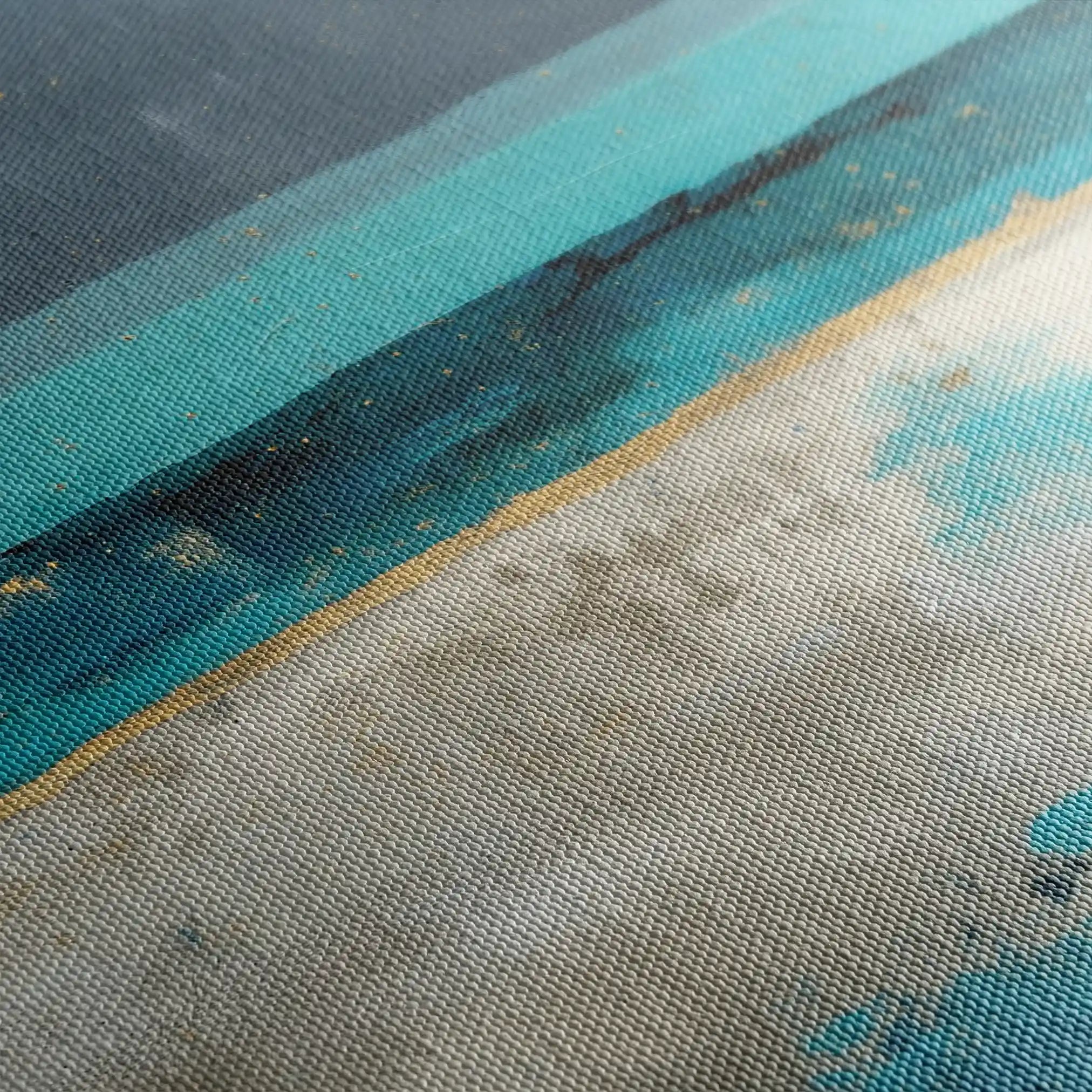 Abstract 1474 Canvas Art 60 x 40 cm / Stretched on hidden frame