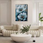 Floral Canvas Wall Art WAD1474-F 90 x 60 cm / Stretched on hidden frame