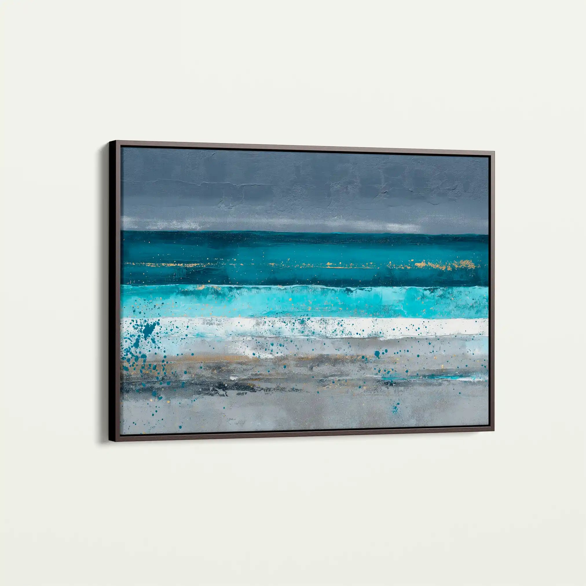 Abstract 1475 Canvas Art 60 x 40 cm / Stretched on hidden frame