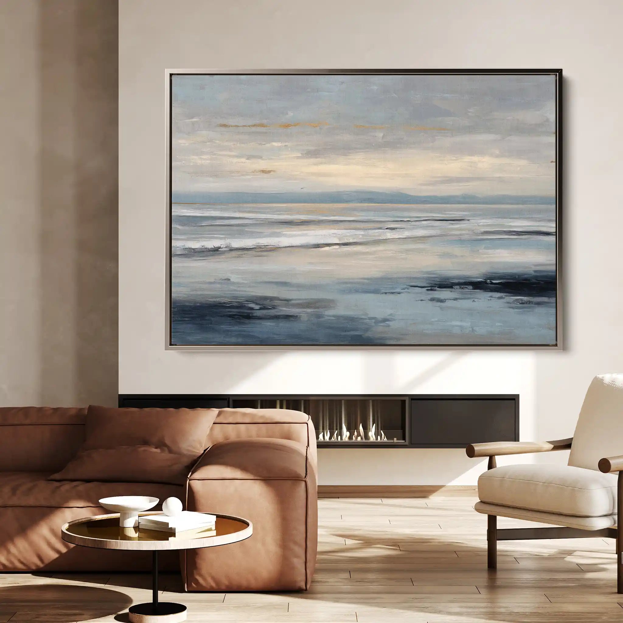 Abstract 1476 Canvas Art 60 x 40 cm / Stretched on hidden frame