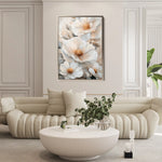 Floral Canvas Wall Art WAD1476-F 90 x 60 cm / Stretched on hidden frame