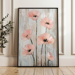 Floral Canvas Wall Art WAD1477-F 90 x 60 cm / Stretched on hidden frame