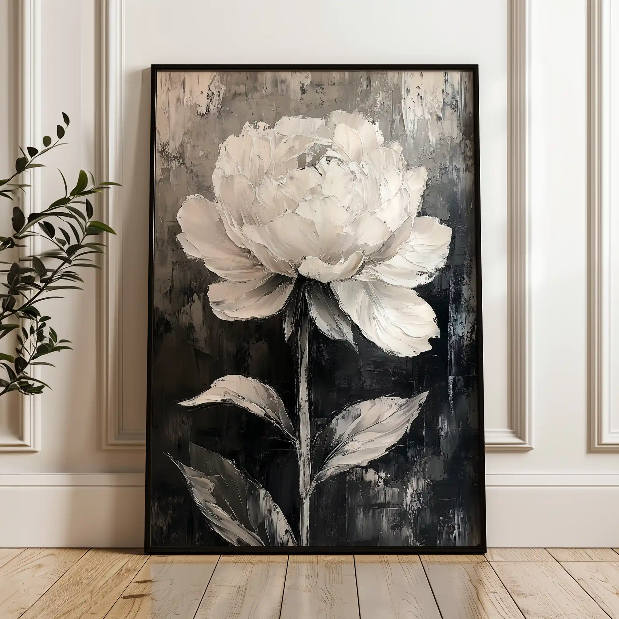 Floral Canvas Wall Art WAD1478-F 90 x 60 cm / Stretched on hidden frame