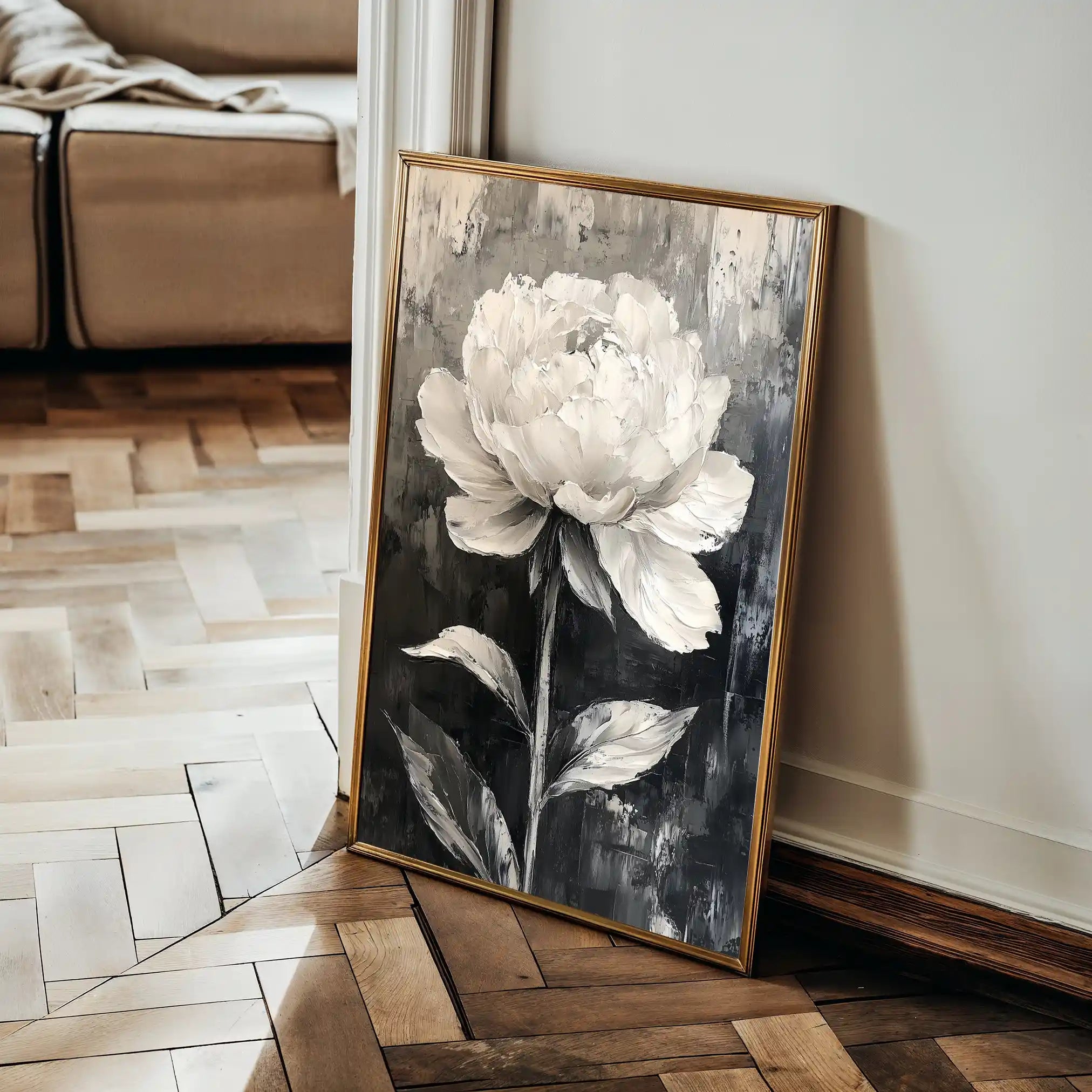 Floral Canvas Wall Art WAD1478-F 90 x 60 cm / Stretched on hidden frame