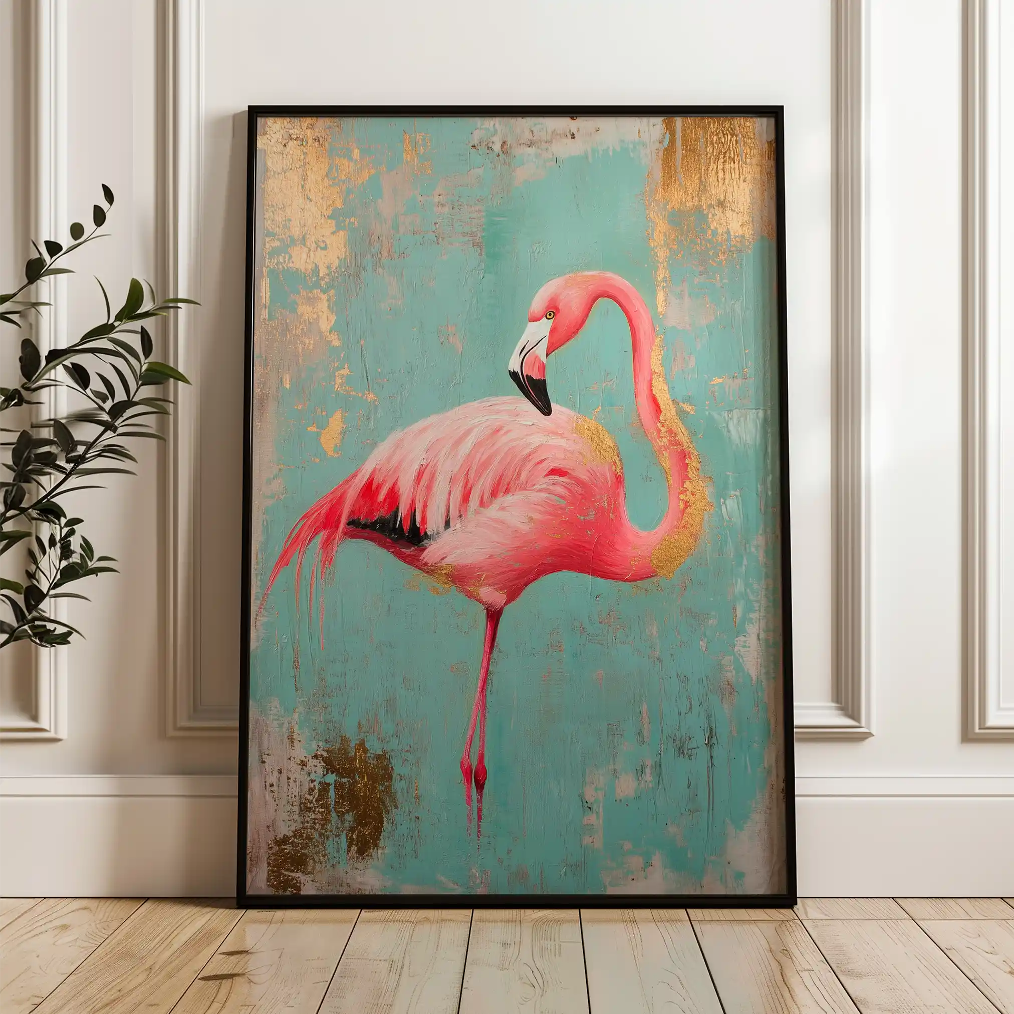 Animals 148 Canvas Art 90 x 60 cm / Stretched on hidden frame