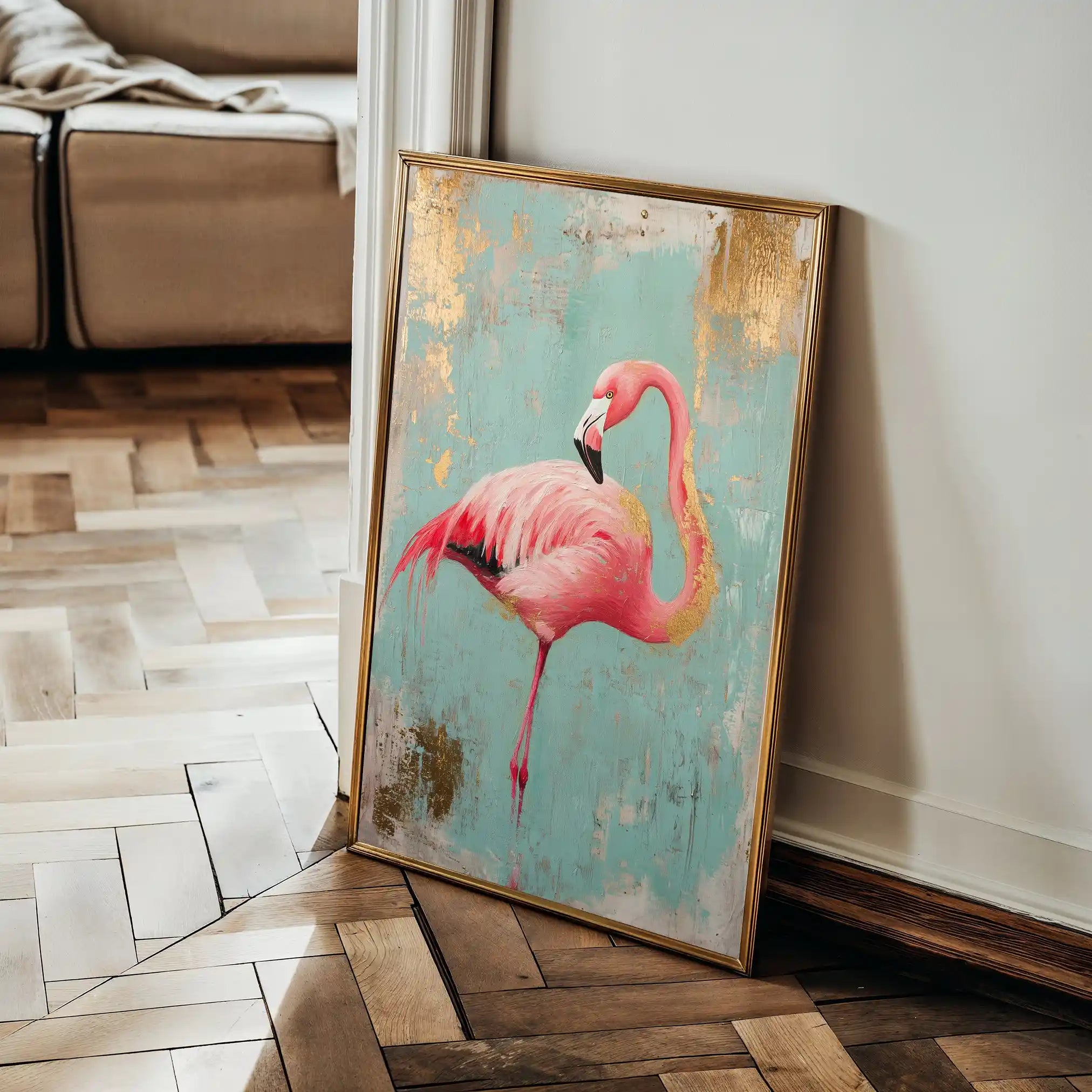 Animals 148 Canvas Art 90 x 60 cm / Stretched on hidden frame