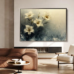 Floral Canvas Wall Art WAD148-F 90 x 60 cm / Stretched on hidden frame