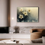 Floral Canvas Wall Art WAD148-F 90 x 60 cm / Stretched on hidden frame