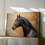 Horses 148 Canvas Art 90 x 60 cm / Stretched on hidden frame