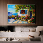 Landscape 148 Canvas Art 90 x 60 cm / Stretched on hidden frame