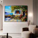 Landscape 148 Canvas Art 90 x 60 cm / Stretched on hidden frame