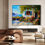 Landscape 148 Canvas Art 90 x 60 cm / Stretched on hidden frame