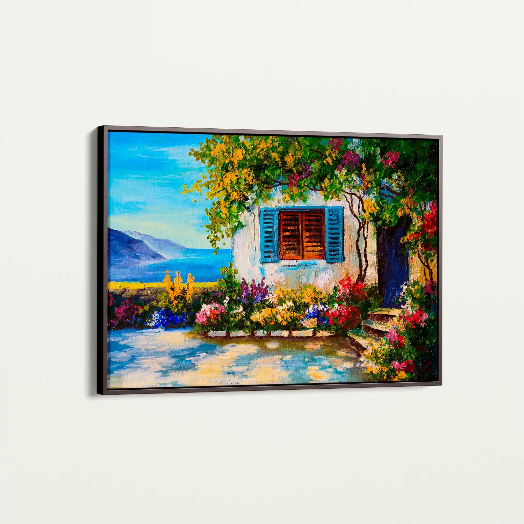 Landscape 148 Canvas Art 90 x 60 cm / Stretched on hidden frame