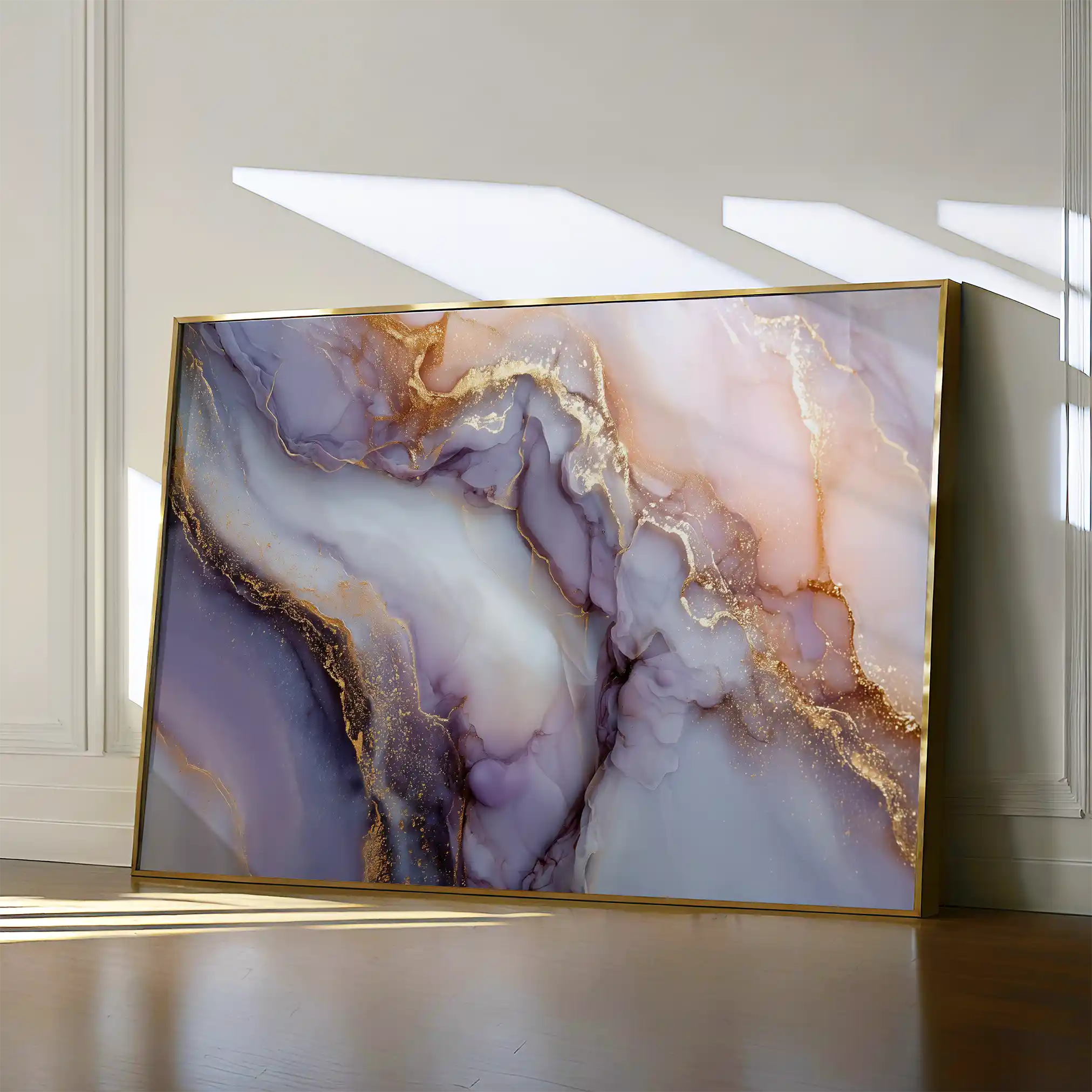 Abstract 1481 Canvas Art 60 x 40 cm / Stretched on hidden frame