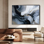 Abstract 1482 Canvas Art 60 x 40 cm / Stretched on hidden frame