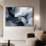 Abstract 1482 Canvas Art 60 x 40 cm / Stretched on hidden frame