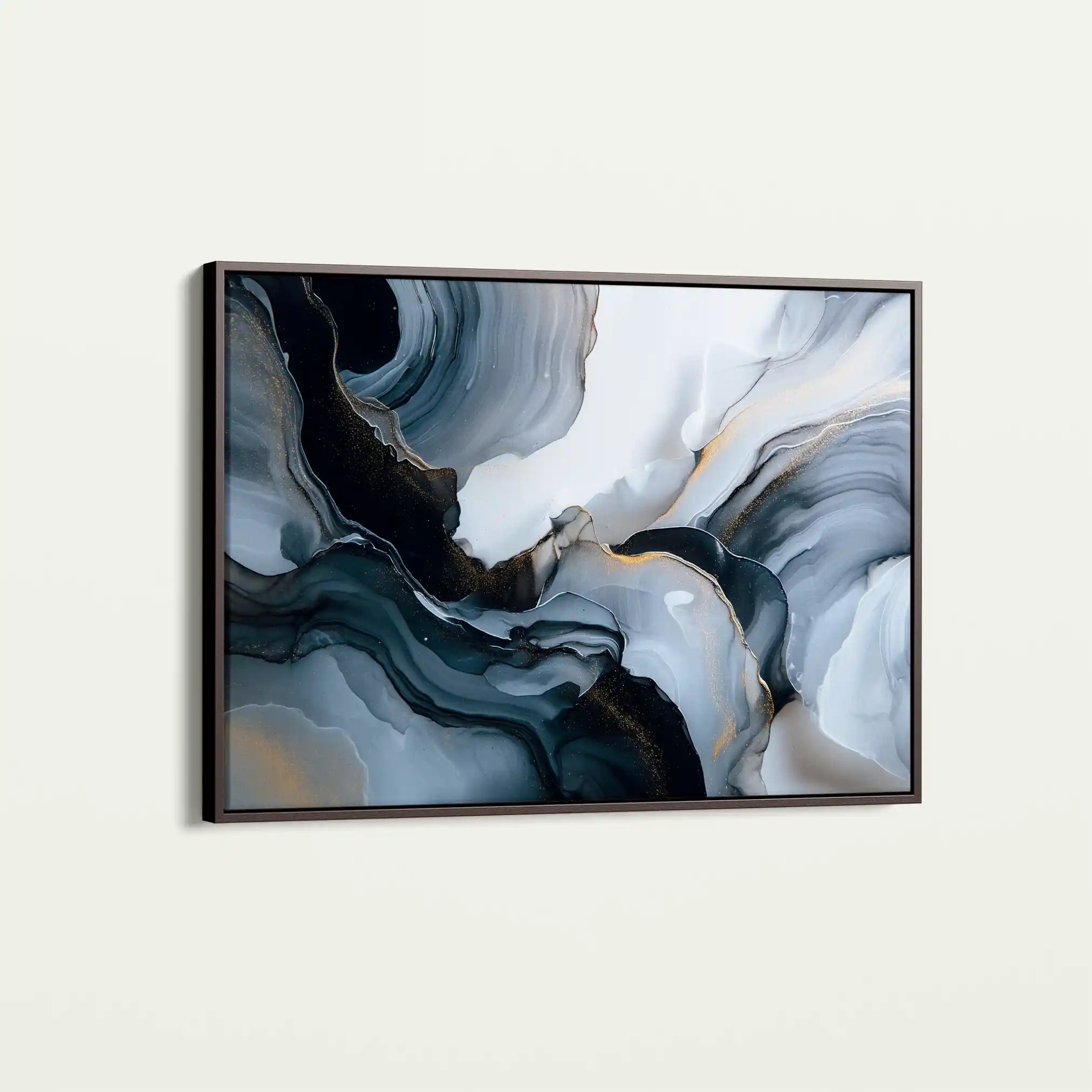 Abstract 1482 Canvas Art 60 x 40 cm / Stretched on hidden frame