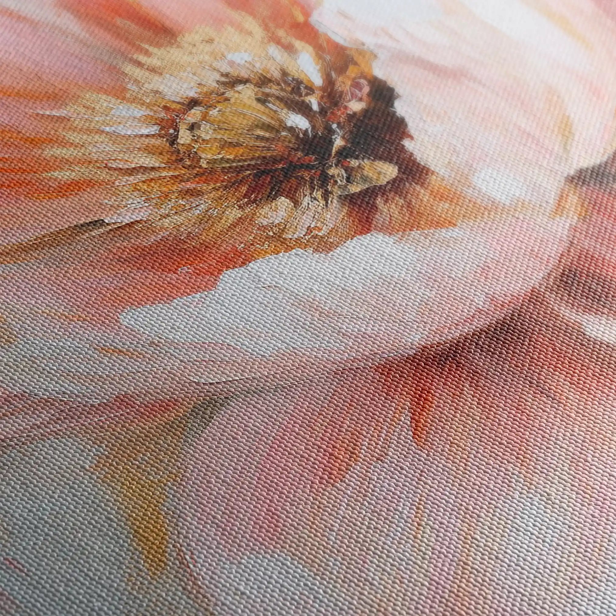 Floral Canvas Wall Art WAD1482-F 90 x 60 cm / Stretched on hidden frame