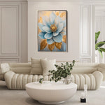 Floral Canvas Wall Art WAD1485-F 90 x 60 cm / Stretched on hidden frame
