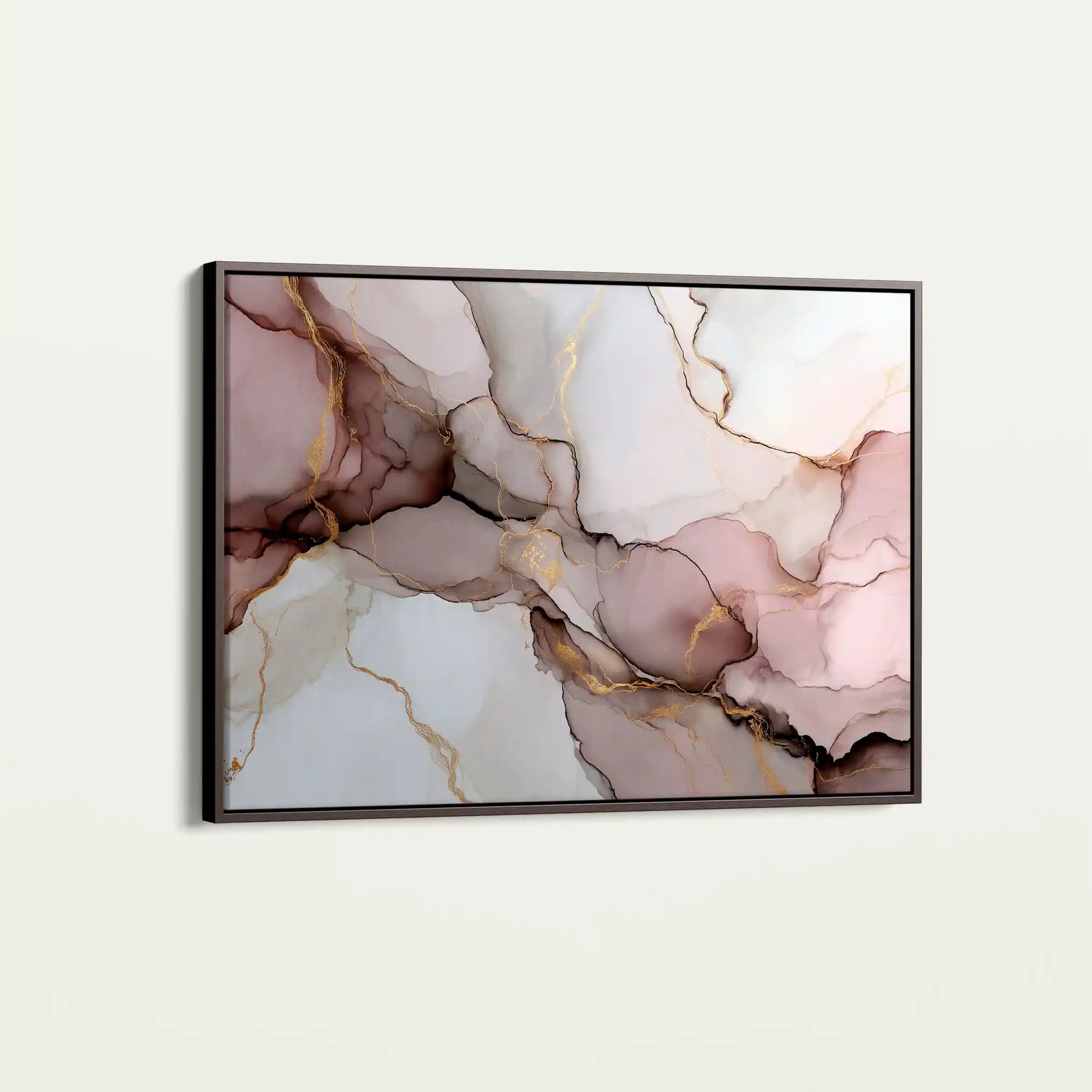 Abstract 1486 Canvas Art 60 x 40 cm / Stretched on hidden frame