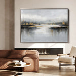 Abstract 1489 Canvas Art 60 x 40 cm / Stretched on hidden frame