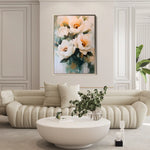 Floral Canvas Wall Art WAD1489-F 90 x 60 cm / Stretched on hidden frame