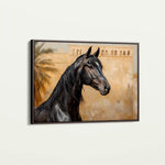 Horses 149 Canvas Art 90 x 60 cm / Stretched on hidden frame