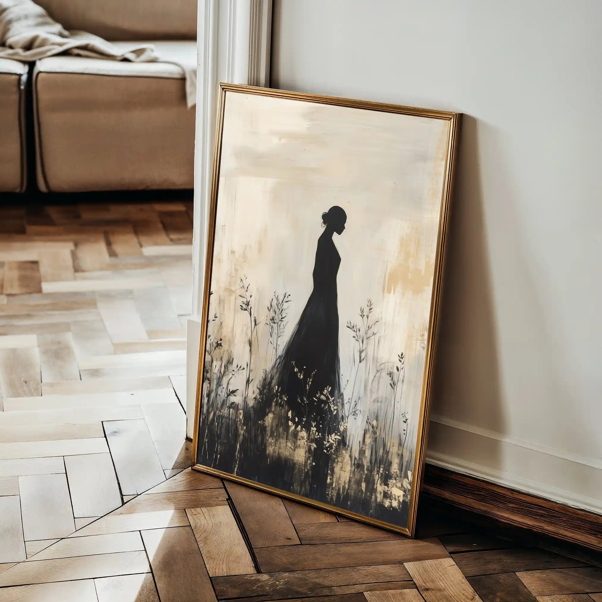 Portrait 149 Canvas Art 90 x 60 cm / Stretched on hidden frame