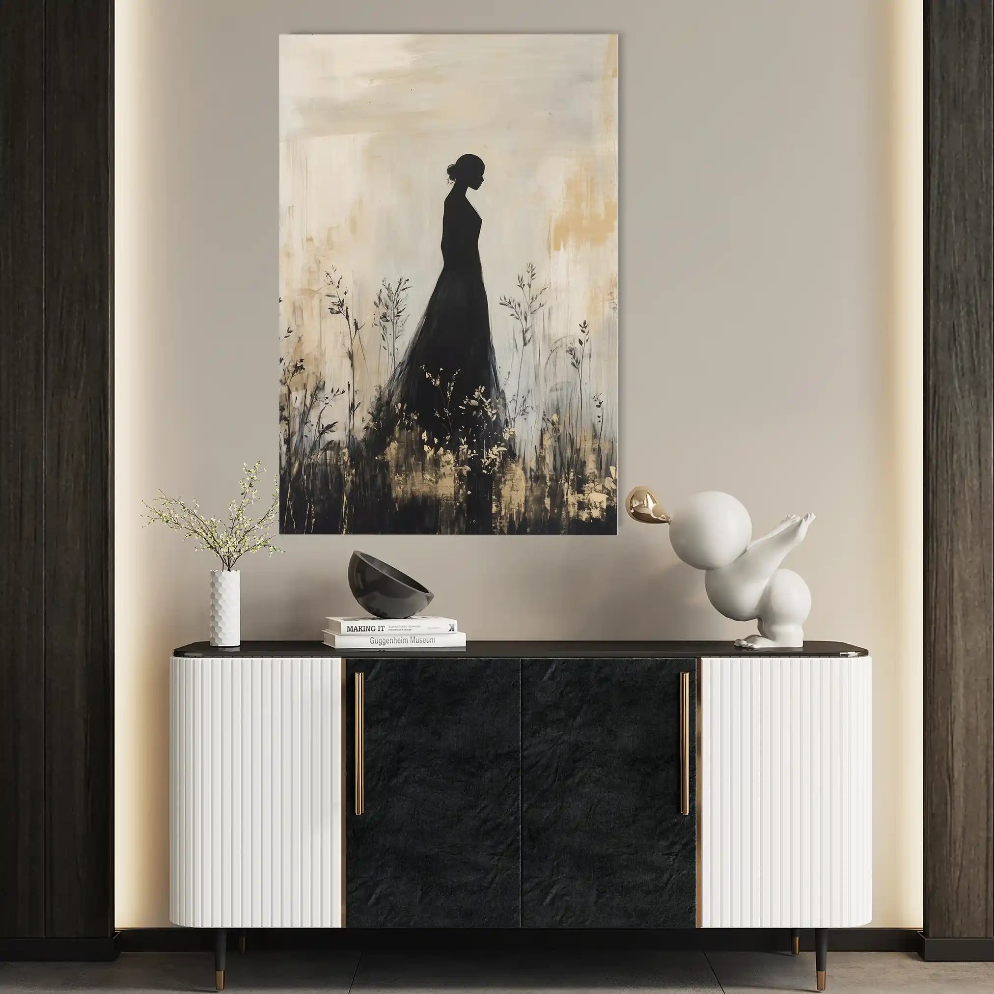 Portrait 149 Canvas Art 90 x 60 cm / Stretched on hidden frame