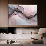 Abstract 1490 Canvas Art 60 x 40 cm / Stretched on hidden frame