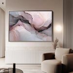 Abstract 1490 Canvas Art 60 x 40 cm / Stretched on hidden frame