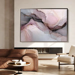 Abstract 1490 Canvas Art 60 x 40 cm / Stretched on hidden frame