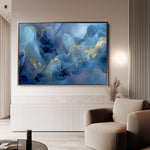 Abstract 1491 Canvas Art 60 x 40 cm / Stretched on hidden frame