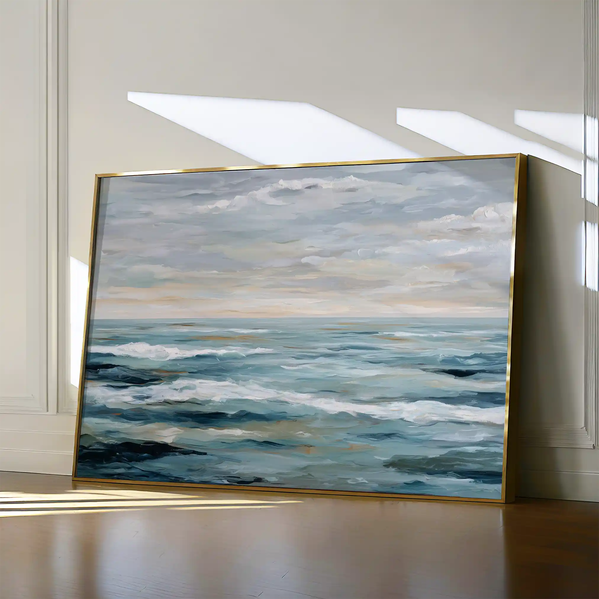 Abstract 1493 Canvas Art 60 x 40 cm / Stretched on hidden frame