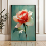 Floral Canvas Wall Art WAD1493-F 90 x 60 cm / Stretched on hidden frame