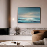 Abstract 1494 Canvas Art 60 x 40 cm / Stretched on hidden frame