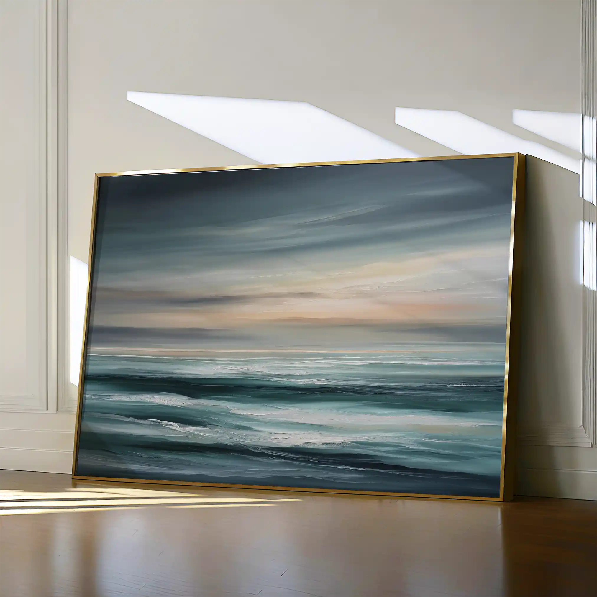 Abstract 1495 Canvas Art 60 x 40 cm / Stretched on hidden frame