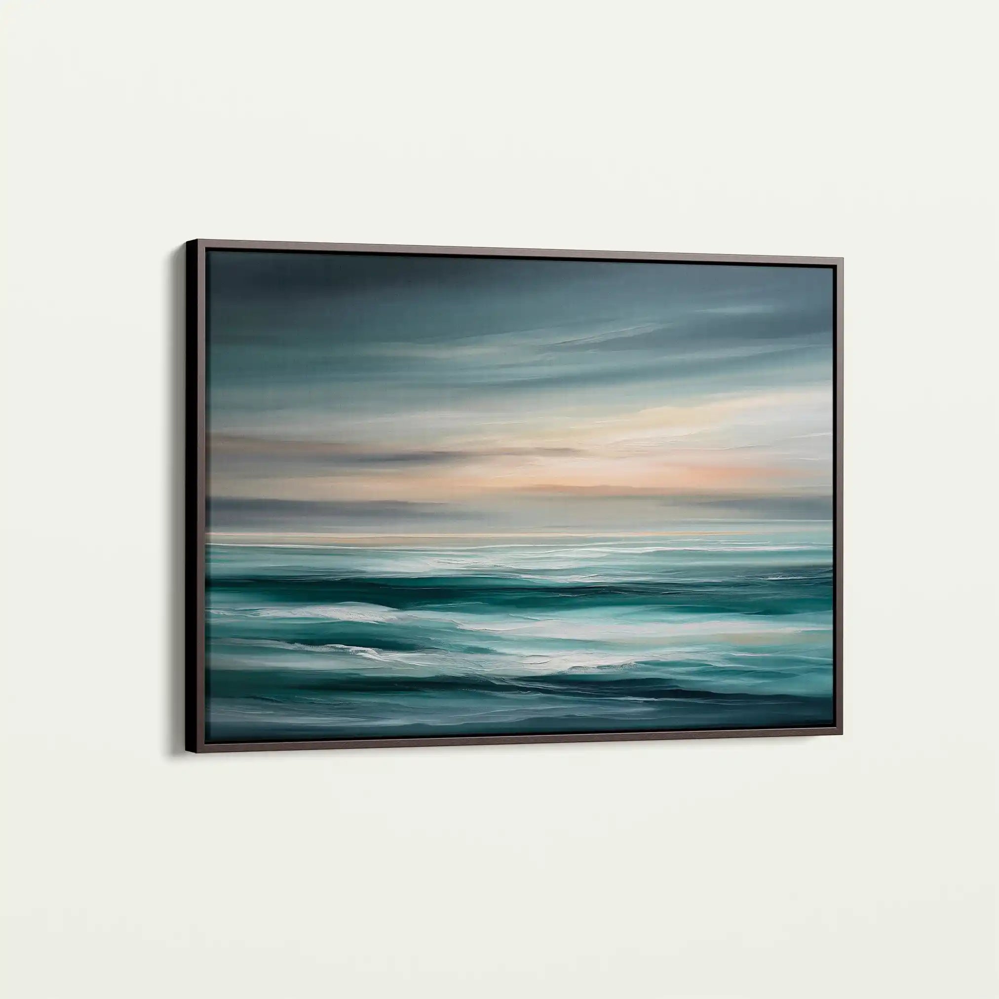 Abstract 1495 Canvas Art 60 x 40 cm / Stretched on hidden frame