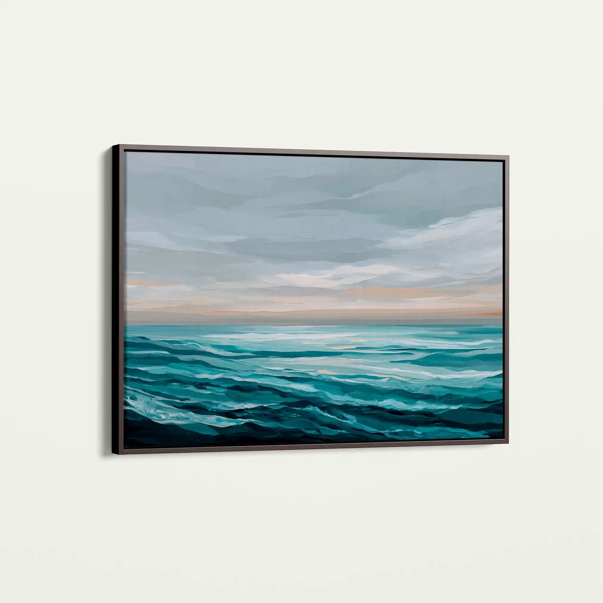 Abstract 1496 Canvas Art 60 x 40 cm / Stretched on hidden frame