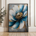 Floral Canvas Wall Art WAD1496-F 90 x 60 cm / Stretched on hidden frame
