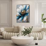 Floral Canvas Wall Art WAD1496-F 90 x 60 cm / Stretched on hidden frame