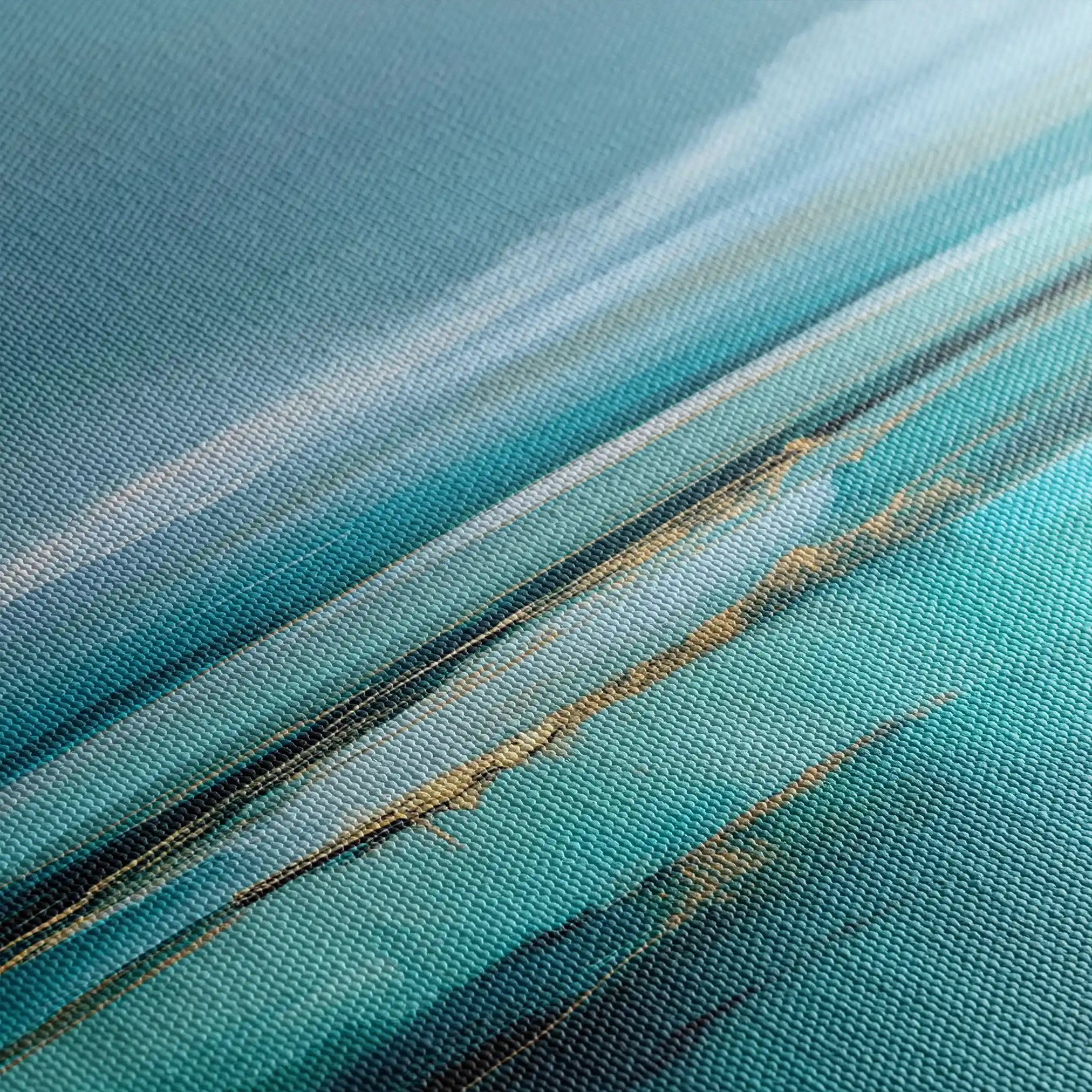 Abstract 1497 Canvas Art 60 x 40 cm / Stretched on hidden frame