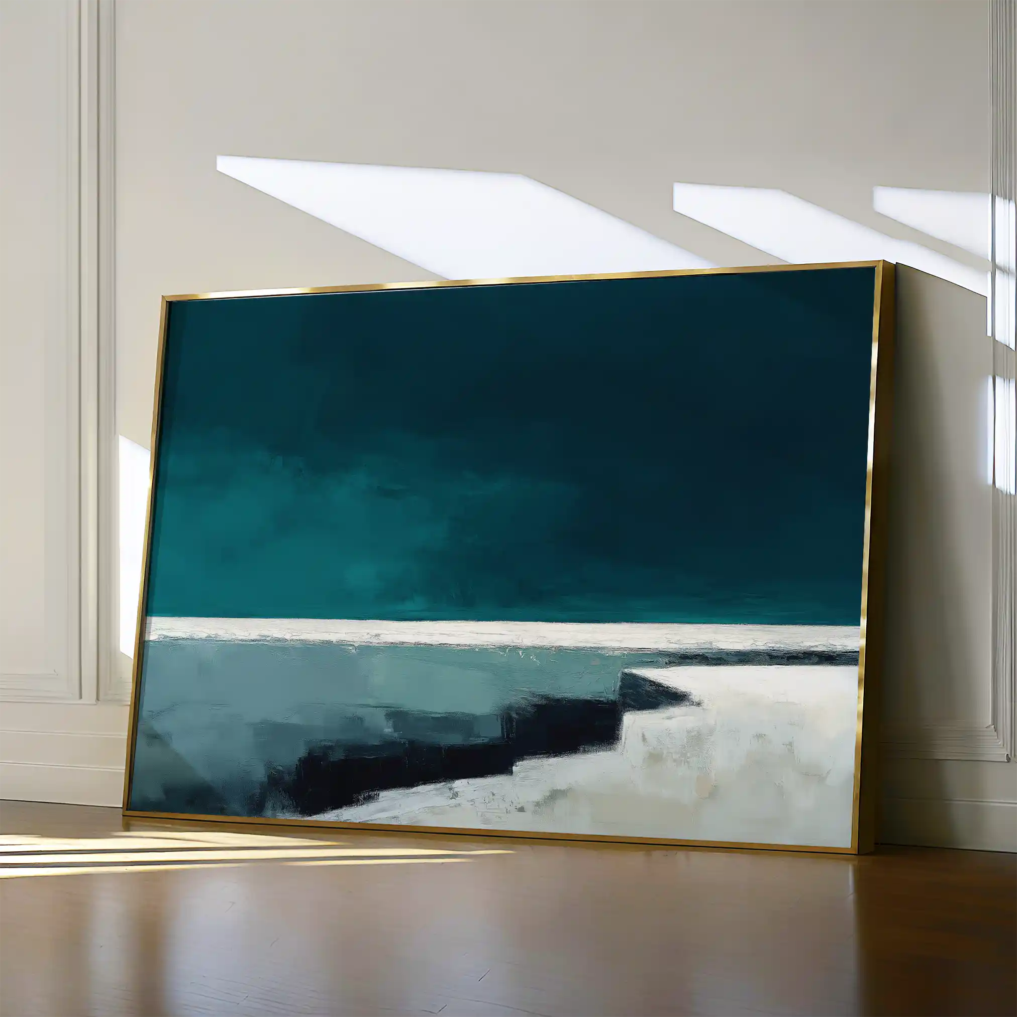 Abstract 1499 Canvas Art 60 x 40 cm / Stretched on hidden frame